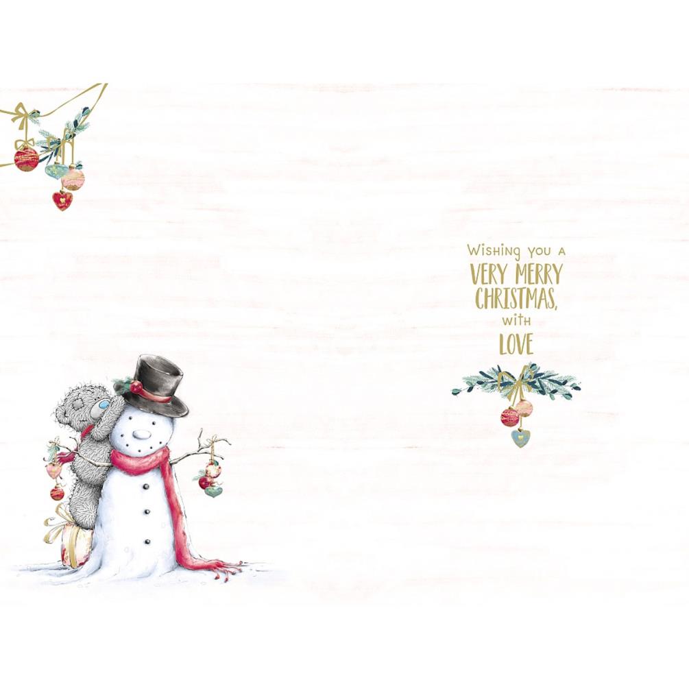 Nana & Grandad Me to You Bear Christmas Card Extra Image 1